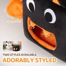 ITANDME Guinea Pig Hideout Guinea Pig Bed Hamster Hideaout Hamster Bed Rodent Square Cabin Halloween Ghost Design Small Animal Hideout For Small Guinea Pigs, Hamsters, Rats,Fancy Branch Mouse, Chinchillas, And Other Small Pets - View 8