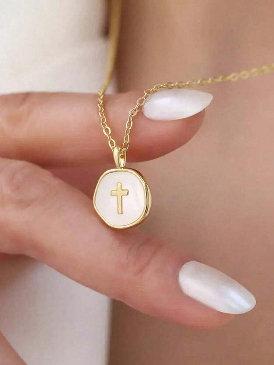 Fashionable Butterfly Oil Drop Pendant Necklace - An Elegant And Simple Jewelry Gift Suitable For Women And Teenagers, Can Be Worn All Year Round On Christmas, Thanksgiving, And Mother's Day - 金色 - 查看 1
