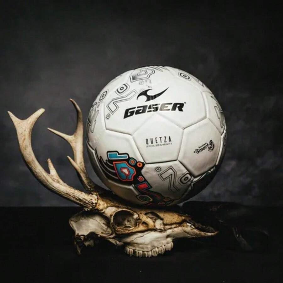 Balón de fútbol Gaser Suka laminado oficial tecnología Smart-G 360, balón profesional, excelente desempeño y resistencia, ideal para entrenamientos y partidos. - Blanco - Ver 1