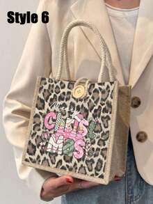 Geantă tote cu model de Crăciun Fericit, geantă tote reutilizabilă pentru femei cu imprimeu, geantă de școală și cumpărături cu mâner dublu, geantă de umăr cu capacitate mare, geantă tote casual, geantă de depozitare de Crăciun, geantă de cumpărături decorată cu nasturi, mâner dublu, geantă tote, reutilizabilă, potrivită pentru nuntă, ziua de naștere, plajă, festival, cadou pentru prieteni și cele mai bune prietene, cadou pentru profesori, alegerea perfectă pentru vacanță și festival