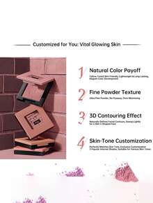 Maybelline Blush Customized Refined Stereoscopic Contouring Pigmented Expandable & Retractable Mono Blush - 20 Warm Apricot Pink [Contracting Color] - View 2