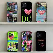 Fontaines DC Romance Phone Case Cover Compatible With  16,15,14,13,12,11,Pro,Max,Plus,X,XS,SE4,E,Mini, Soft Black Case Cover Compatible With  17 Case,  17 Pro Case,  17 Pro Max Case - Z1 - View 1