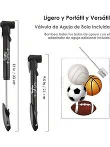 EstiloWOTOW Mini Bomba De Bicicleta Ciclismo, Bomba De Aire PortáTil, Kit De ReparacióN De NeumáTico VáLvula Presta Schrader Para Bicicleta MontañA Carretera BMX Balones DeportivosVersióN Mejorada - Negro 120 PSI - Ver 7
