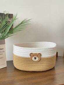 1 chiếc giỏ đựng đồ ăn vặt hình hoạt hình dễ thương, hộp đựng điều khiển từ xa để bàn, giỏ đựng đồ cạnh giường, giỏ đựng đồ dùng cho thú cưng, giỏ quà tặng ngày Valentine/sinh nhật. - Nhiều màu - Xem 20