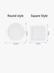 1 szt. łapacz włosów do odpływu prysznicowego, filtr odpływowy, filtr do słuchawki prysznicowej, akcesoria łazienkowe, wystrój łazienki - Wielokolorowe - Zobacz 3