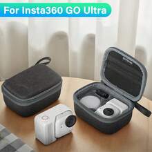    Bolsa de almacenamiento Insta Ultra Mini, estuche de transporte, bolso de mano, caja de viaje portátil para accesorios de cámara Insta360 GO Ultra - Gris - Ver 3