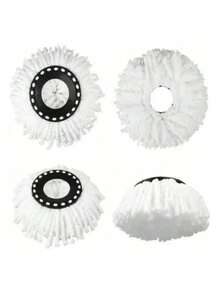 Repuestos Para Trapeador Spin Mop Giratorio Grande (2 Pieza) - Blanco - Ver 1