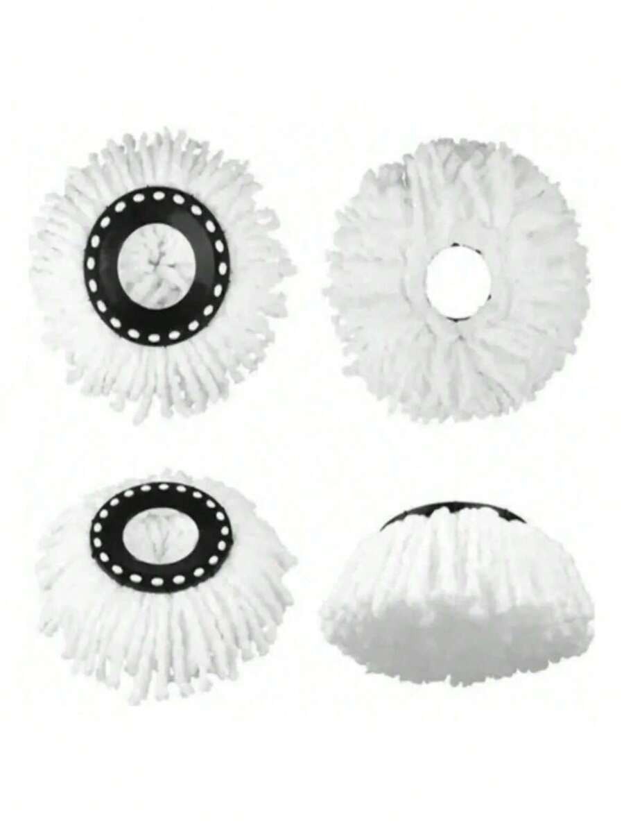 Repuestos Para Trapeador Spin Mop Giratorio Grande (2 Pieza) - Blanco - Ver 1