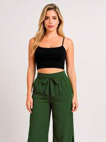 Swisz Women Pants - Army Green - View 8