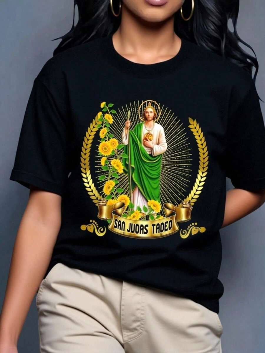 Women T-Shirts - Black - View 1