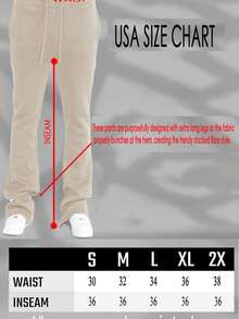 Mens Casual Tech Fleece Solid Stacked Sweat Pants - Sand Cream - View 5
