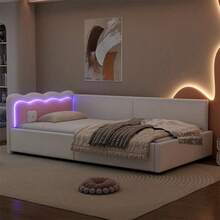 Futons - White + Velvet + 90cm*200cm - View 7