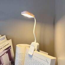 1 Đèn đọc sách 8 bóng LED sạc lại dùng để đọc sách cạnh giường ngủ - Bảo vệ mắt với 3 mức nhiệt độ màu, độ sáng có thể điều chỉnh, đèn đọc sách kẹp nhẹ, nhỏ gọn, thích hợp cho học sinh, trẻ em, đan lát, cắm trại, sửa chữa, người yêu sách, quà tặng tốt nghiệp - Kiểu dọc màu trắng - Xem 5