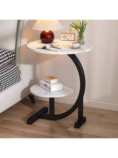 Coffee Tafel Next To The Living Room, Shelf, Nordic Verlichting Luxe Bedside, Moderne Bedside Table, Sofa Side