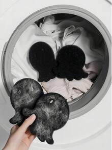 1/2/5pcs Pet Hair Removal Washing Machine Balls, Fluffy Laundry Balls - Washing Machine Cleaning Ball,Reusable Lint Catcher, Keeps Clothes & Bedding Fur-Free, Essential For Pet Owners- Enhance Your Laundry Experience
