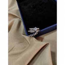 Kit 4  Style Rings Wholesale Varnish Bath Jewelry - Bạc - Xem 6