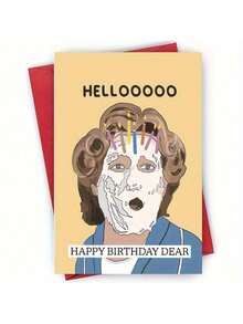 1/2/5/10pcs Funny Cake Funny Birthday Cards - Funny Cards For Best Friends, Fun Surprise Gifts For Birthday Parties And Friendship Celebrations - Multicolor - View 14