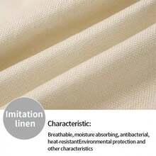 2/4/6pcs Set, Home Decor, Luxury Christmas Pattern Linen Chair Covers, Suitable As Christmas Gift, Christmas Decoration, For Daily Home Decor, Living Room, Dining Room, Garden, Hotel Restaurant Holiday Parties, Washable Polyester Material, Chair Seat Cushion Covers