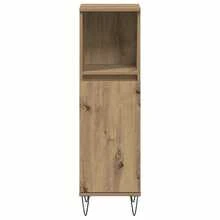 vidaXL Badschrank Artisan-Eiche 30x30x100 cm Holzwerkstoff