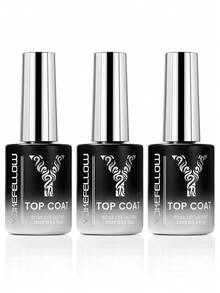 YOKEFELLOW 16ML Base Coat & Top Coat, Shine Finish And Long Lasting Large Capacity Clear Gel Soak Off UV LED Scratch And Wear Resistant Professional Gel Base Top Coat Manicure Salon DIY Home For Women Girls Gift - Clear - View 18