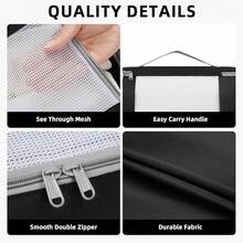6/8/10 Set Packing Cubes For Travel Luggage Organizer - 08-black - View 6