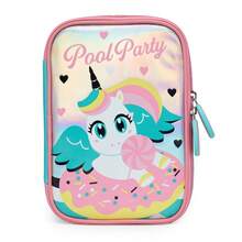 Spector Backpack Kit Lunch Box Pencil Case Wheels Children's Female School - Sky Blue - View 4