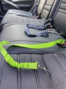 Dog Car Seat Belt Retractable Traction Lanyard, Pet Cat Car Travel Harness Traction Lanyard, Pet Car Seat Seat Belt, Retractable Belt For Dogs, Pet Leash, Cute Floral Pet Car Seat Belt - 彩色 - 查看 8