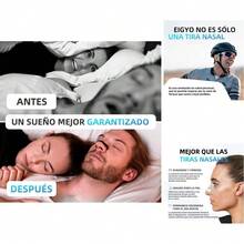 4 Piezas de Dilatador Nasal Antirronquidos, 30 Tiras Nasales para Mejor Respiración y Sueño, Alivio de Congestión Nasal - Ideal para Hogar, Hoteles, Deportes y Viajes (Negro) - Negro - Ver 2