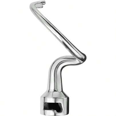 K45Dh Dough Hook For Kitchenaid Stand Mixer Bread Hook Kitchen Aid Dough Hook Stainless Steel Only Fits For 4.5 5 Qt