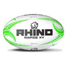 RHINO Rapide XV Rugby Ball (White) - 100% Mixed - (RD1452) - White - View 3