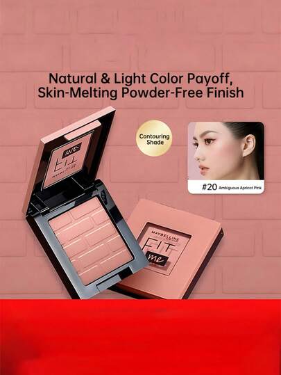 Rubor Maybelline Customizado Estereoscópico Refinado Pigmentado Expandible y Retráctil Mono Rubor