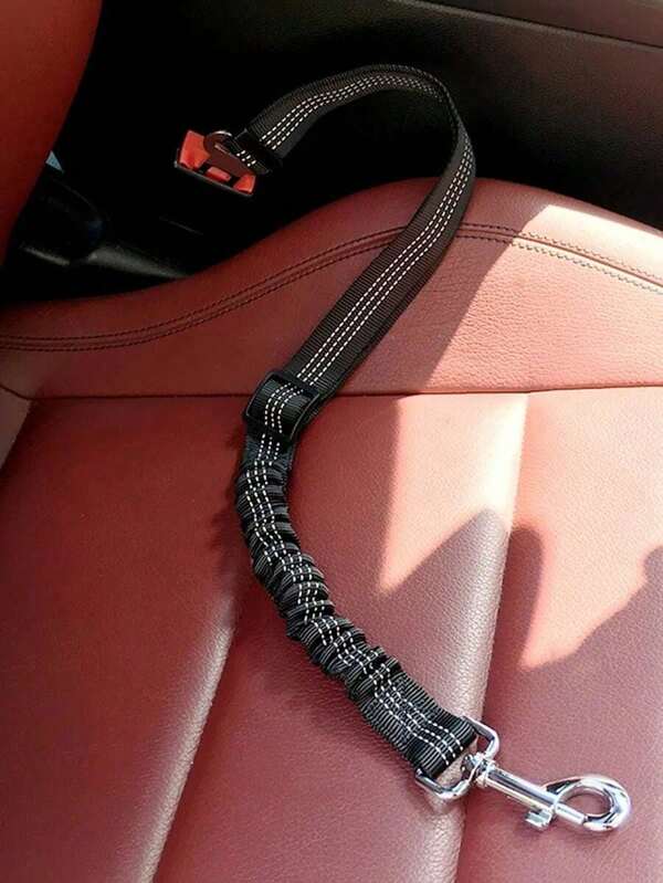 Dog Car Seat Belt Retractable Traction Lanyard, Pet Cat Car Travel Harness Traction Lanyard, Pet Car Seat Seat Belt, Retractable Belt For Dogs, Pet Leash, Cute Floral Pet Car Seat Belt