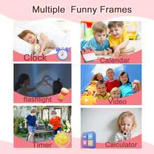 Telefono intelligente per bambini, regali di Natale e compleanno per bambini e bambine di età 3-10 anni, lettore MP3 con doppia fotocamera, telefono touch screen giocattolo educativo per bambini di 3, 4, 5, 6, 7, 8, 9, 10 anni