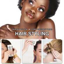 Styling Wax Stick, Perfect For Controlling Natural Or Wig Curls And Asymmetrical Edges, Non Greasy, Suitable For Controlling Curls And Edge Laying, Styling And Shaping Hair Wax Sticks , Nourishing Care, Suitable For Men And Women Hair Waxing Essentials - 1個 - 查看 5