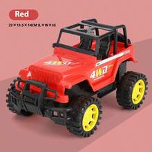 1pc 2025 New Off-Road Toy Car Inertial Large Beach Truck Pickup Truck Car Model, Birthday Gift, Christmas Gift, Gift, Perfect Gift, Present - Multicolor - View 6