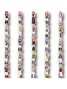 SCXXBSW 50pcs Y2K Cartoon Graffiti Stickers Decorative Water Cups Notebook Luggage Stickers - Multicolor - View 12