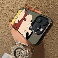 Custodia per telefono con motivo Shin Chan per iPhone 16 Pro Max/16 Pro/15/15 Plus/15 Pro/15 Pro Max, 14/14 Plus/14 Pro/14 Pro Max, 13/13 Pro/13 Pro Max, 12/12 Pro/12 Pro Max, 11/11 Pro/11 Pro Max, 7/8 Plus, XR/Xs Max