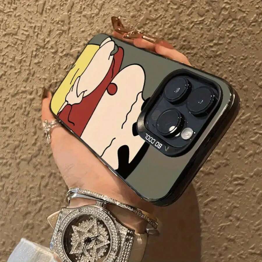 Custodia per telefono con motivo Shin Chan per iPhone 16 Pro Max/16 Pro/15/15 Plus/15 Pro/15 Pro Max, 14/14 Plus/14 Pro/14 Pro Max, 13/13 Pro/13 Pro Max, 12/12 Pro/12 Pro Max, 11/11 Pro/11 Pro Max, 7/8 Plus, XR/Xs Max