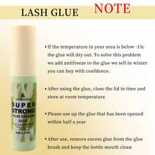 1pc Clear Lash Glue, Super Strong Hold All Day, Waterproof Against Water Exposure, Seamless Blend With Lashes, Easy Application- Festival Gifts, Halloween, Christmas - White - View 9