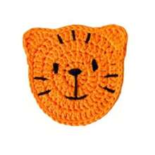 Handgestrickte süße Katzen- & Bären-Untersetzer, Wärmeisolationsmatten