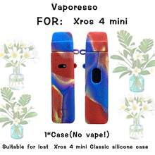 1pc High Quality Silicone Case Suitable For Vaporesso Xros 4 Mini, Full Edge Protection Silicone Protective Cover Anti-Fall Anti-Sweat Anti-Slip, Multiple Colors Available - Multicolor - View 7