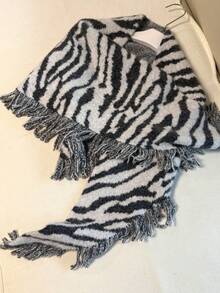 时尚女士围巾，休闲复古纯色，高品质，百搭时尚保暖，适合冬季度假旅行、角色扮演、晚宴等场合，优雅百搭，可作披肩围巾，秋冬新款 - 彩色 - 查看 24