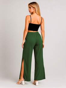 Swisz Women Pants - Army Green - View 5