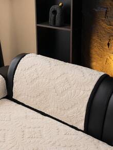 1 pieza Funda de sofá de jacquard beige, se puede extender o drapeada, a prueba de polvo y resistente a la suciedad, adecuada para todas las estaciones, lavable a máquina y a mano, protector de muebles, adecuada para sofá de 3/4 plazas en sala de estar o dormitorio (disponible en varios tamaños), decoración de otoño, decoración de habitación, vuelta al colegio, útiles escolares