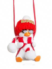 Cute Little Yellow Duck, Little Yellow Chicken, PVC Material, Multiple Styles To Choose From, Car Decorations, Room Decorations, Gifts For Birthday Friends And Mothers - Multicolor - View 14