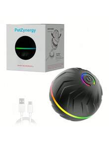 Palla interattiva per cani, palla elettrica per cani di taglia piccola/media, palla elettrica automaticamente in movimento, è il regalo ideale per i proprietari che cercano giocattoli a palla interattivi per i loro cani.