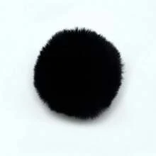 1 buc îmbrăcăminte coadă mică imitație iepure păr ac modele minge de păr drăguț iepure de pluș recuzită broșă accesorii decorare Halloween accesorii - Multicolor - Vizualizare 15