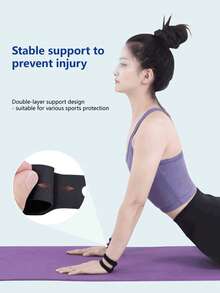 Muñequera para desgarros de TFCC, talla única ajustable para la mayoría. Para muñecas izquierda y derecha, soporte para esfuerzo de carga, banda de muñeca ajustable delgada para dolor, férula para lesiones deportivas, yoga, fijación suave de la ulna