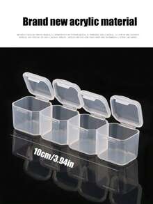 3/2/1层化妆收纳盒，多功能透明抽屉式收纳盒，大容量化妆品展示柜，适用于化妆品，浴室洗漱用品，办公用品收纳，浴室梳妆台，节日礼物，秋冬必备，适合老师，朋友，同学 - 白色 - 查看 12