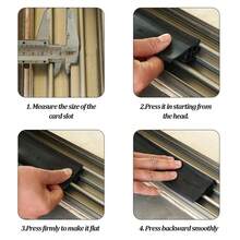 1米铝合金窗户边条挡水条密封条阳台挡水条推拉窗防风防水板